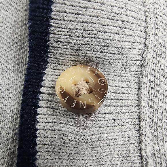 Vintage Disney Shirt Mens Large Gray Short Sleeve Polo Tigger Walt Disney Studio - Picture 10 of 15